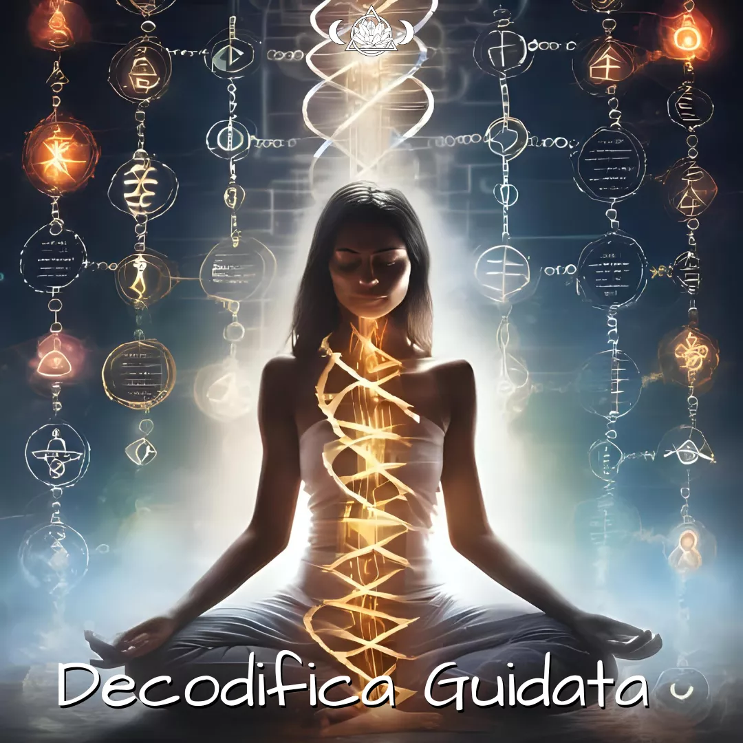decodifica guidata, una tecnica originale di cuore di loto che permette di entrare in connessione con il sintomo o l'emozione per comprenderne la causa somatica