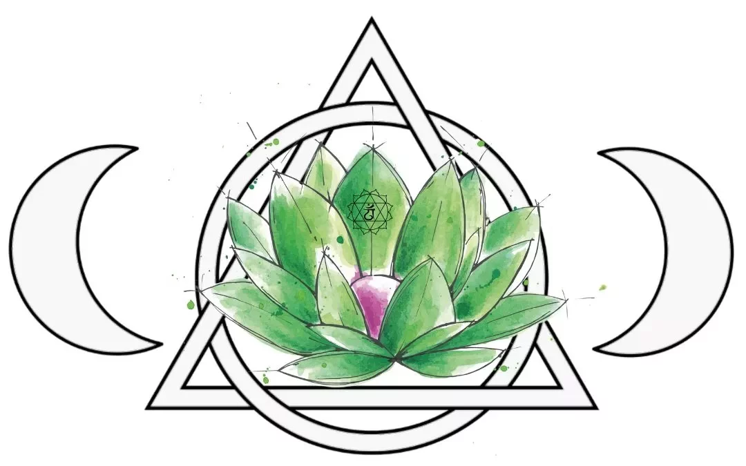 logo cuore di loto energetico logo cuore di loto energetico