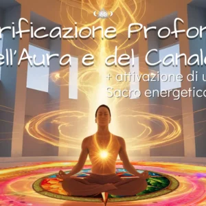 Purificazione Profonda dell'Aura e del Canale + attivazione di uno spazio Sacro energetico - Cuore di Loto