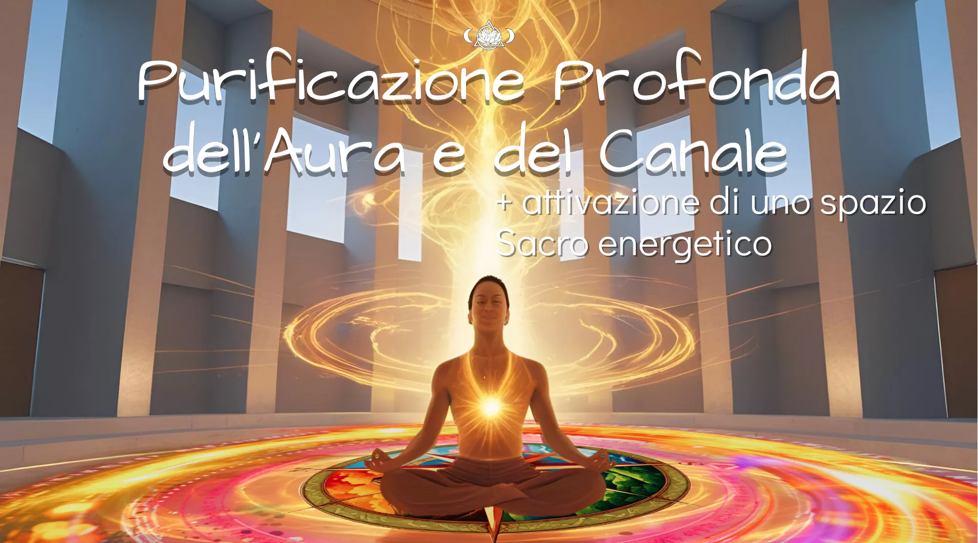 Purificazione profonda di Aura e Canale + attivazione di uno spazio Sacro energetico