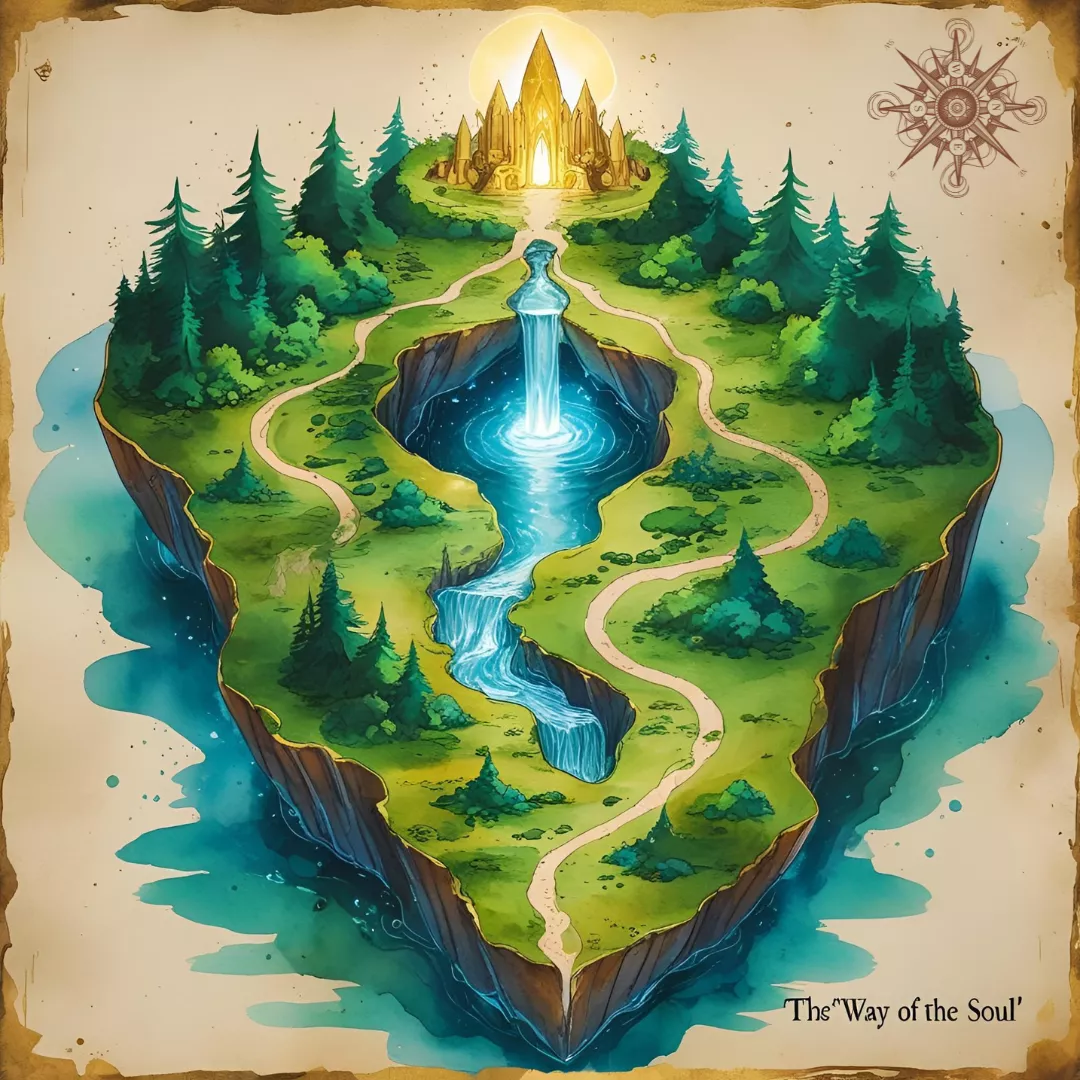cuore di loto-la mappa antica dell'isola magica con più tecniche per ritrovare la via dell'anima